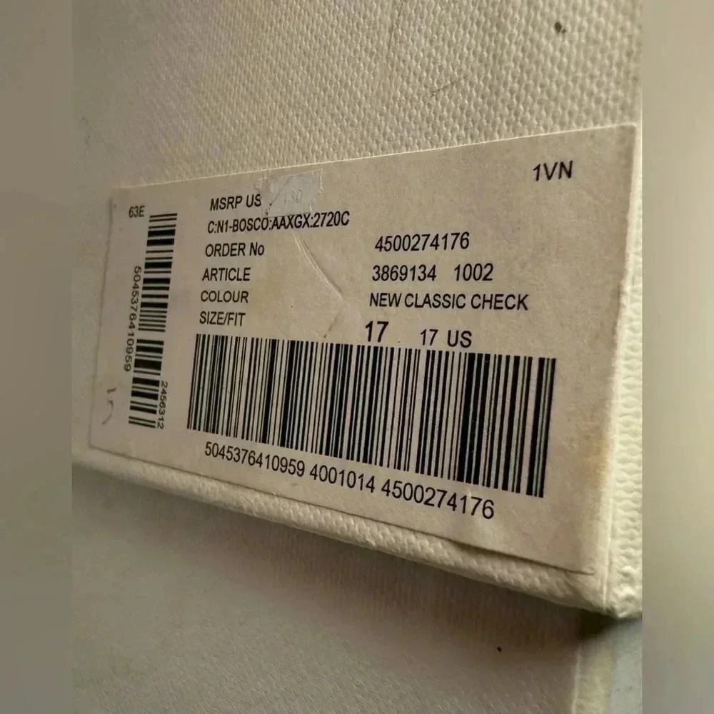 Burberry are add crib